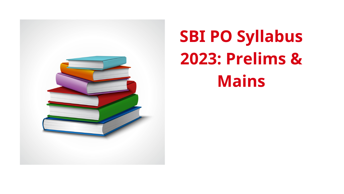 SBI PO Syllabus