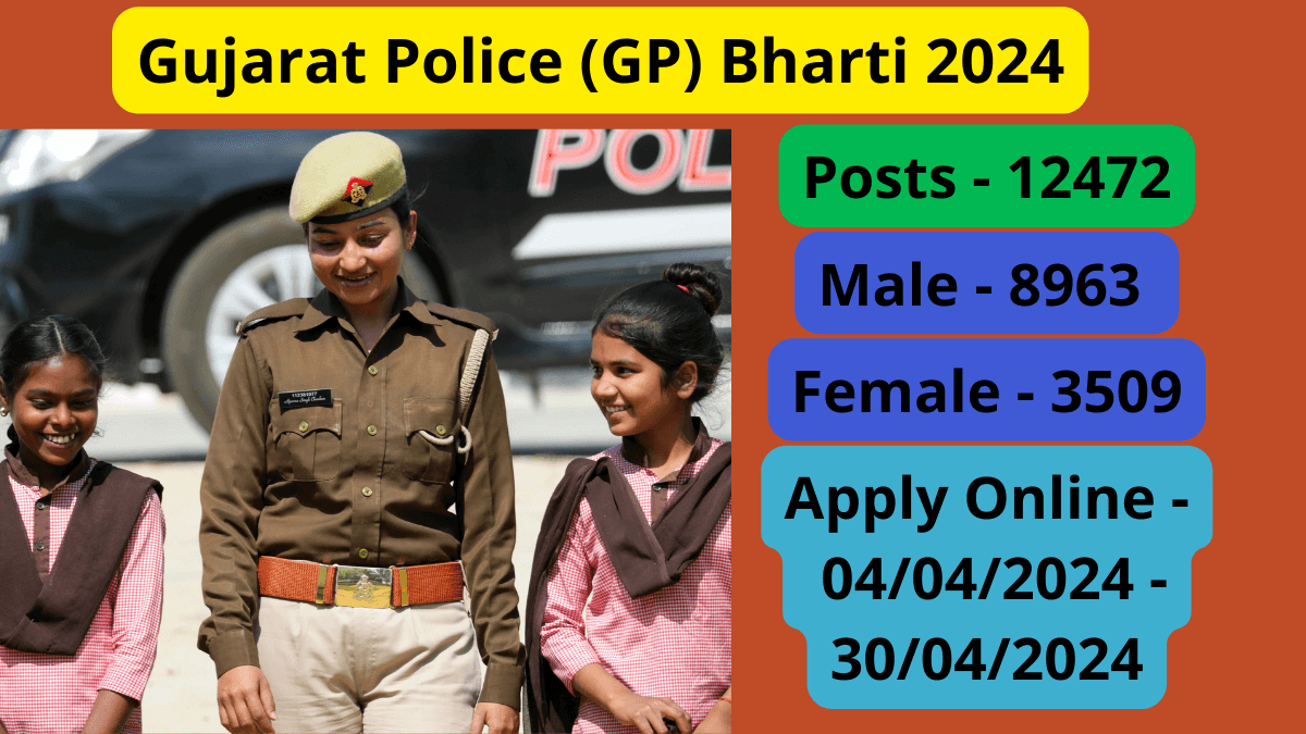 Gujarat Police (GP) Bharti 2024